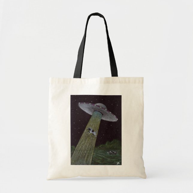 Tote Bag Enlèvement d'Aliens (Devant)