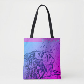 Tote Bag "Enlevez" par la vision des beaux-arts