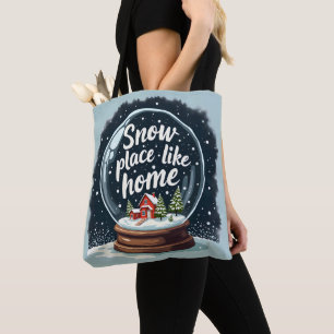 Tote Bag Enneigement comme maison vacances Citation