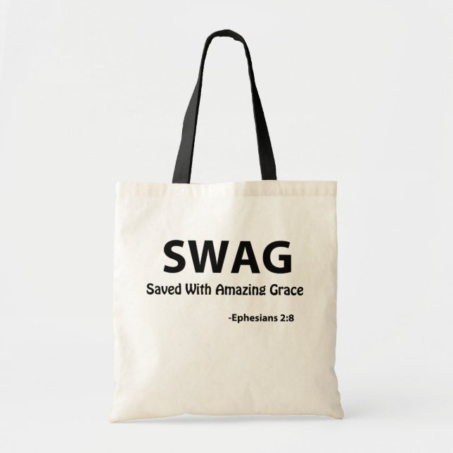 Tote Bag Enregistré avec Personnaliser de grâce (Devant)