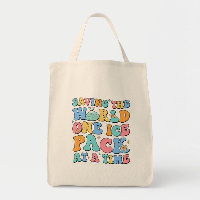 Tote Bag Enseignant Dans Mon Époque De Retraite Drôle Ensei (Devant)