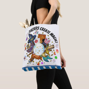 Tote Bag Enseignants Créer Fourre-tout Magique - Voir Retou