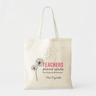 Tote Bag Enseignants Graines Plantes Qui Croissent Pour Tou