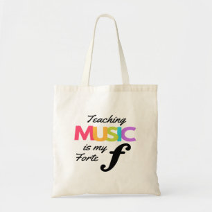 Tote Bag Enseigner La Musique Est Mon Humour Enseignant La