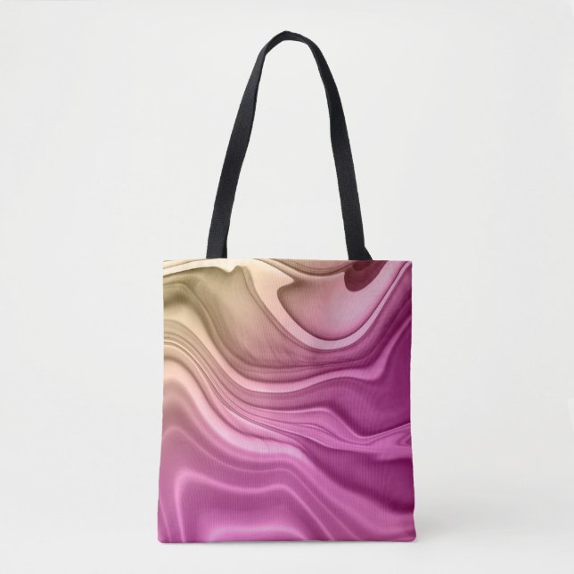 Tote Bag Ensemble d'encre à alcool Papier numérique Aurora (Devant)