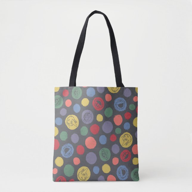 Tote Bag Ensemble Polka Motif (Devant)
