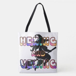 Tote Bag ENSORCELER ET CONTRARIER pour la païenne de grande