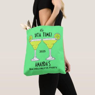Tote Bag Enterrement de vie de jeune fille cocktails Margar