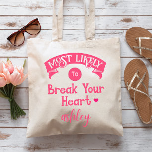 Tote Bag Enterrement de vie de jeune fille drôle de groupe