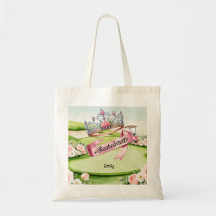 Tote Bag Enterrement de vie de jeune fille golf pour golfeu