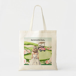 Tote Bag Enterrement de vie de jeune fille Golf pour golfeu