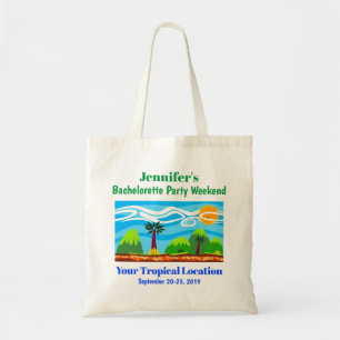 Tote Bag Enterrement de vie de jeune fille Mariage Voyage t