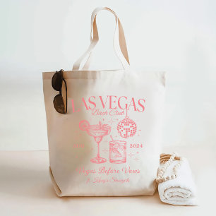 Tote Bag Enterrement de vie de jeune fille personnalisé à L