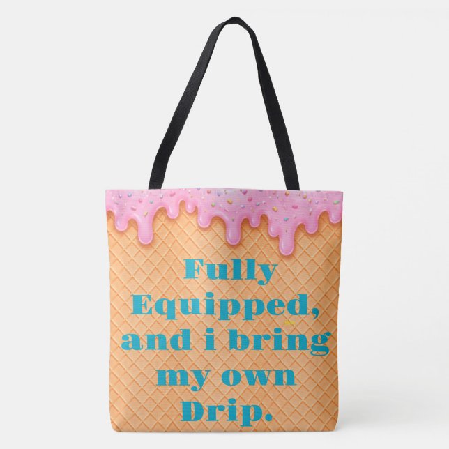 Tote Bag Entièrement Équipé (Devant)
