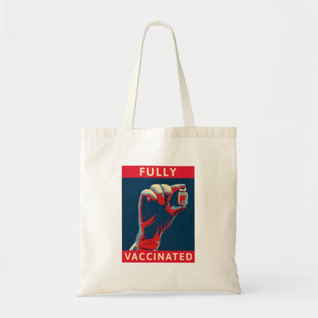 Tote Bag Entièrement vacciné (Devant)