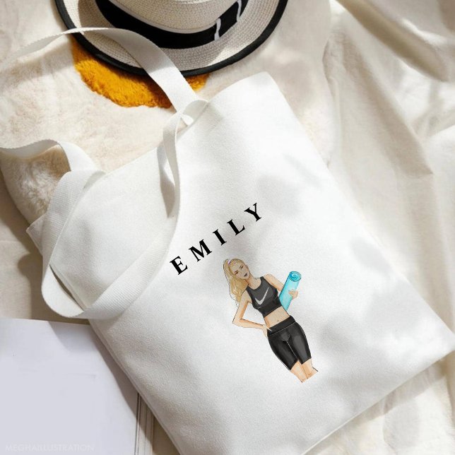 Tote Bag entraînement, yoga, sur mesure (Créateur téléchargé)