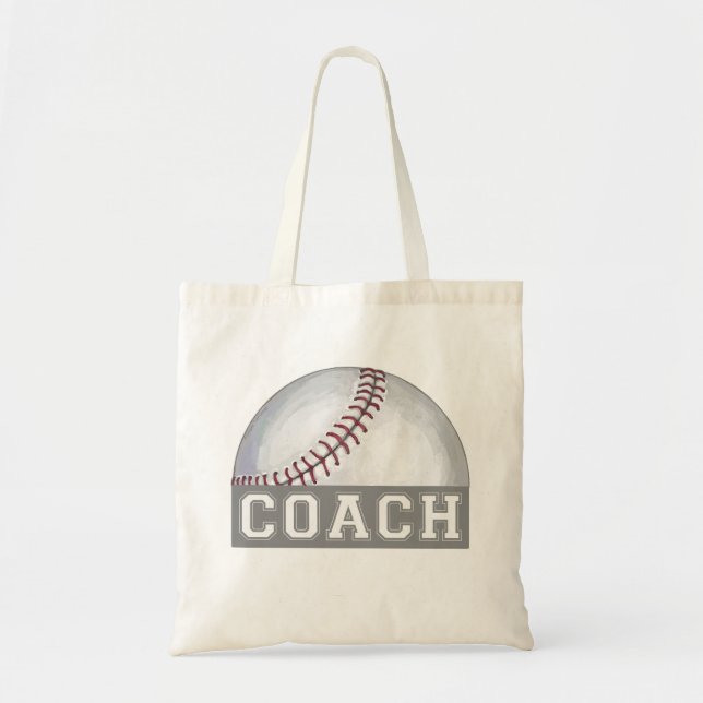 Tote Bag Entraîneur de baseball