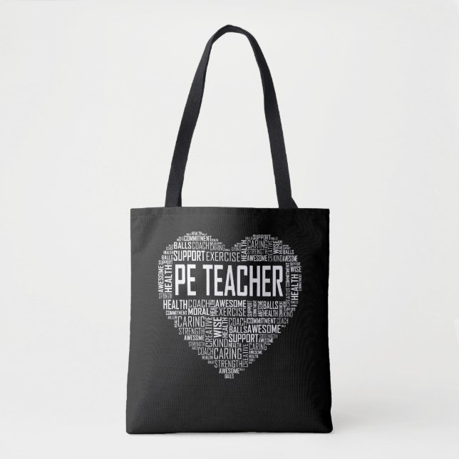 Tote Bag Entraîneur de reconnaissance des enseignants d'édu (Devant)