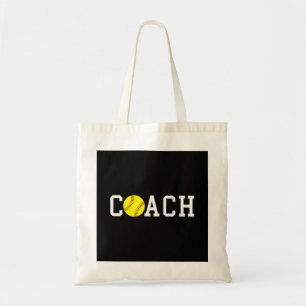 Tote Bag Entraîneur Fast-pitch Softball Impression d'idée