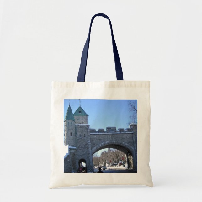 Tote Bag Entrance to Old Québec, Québec, Canada (Devant)