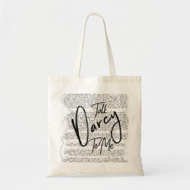 Tote Bag Entretien Darcy à moi (Devant)