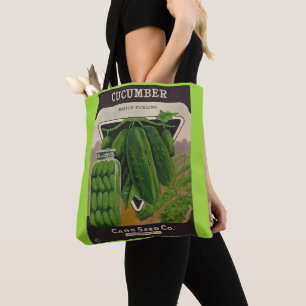 Tote Bag enveloppe de graines de concombre