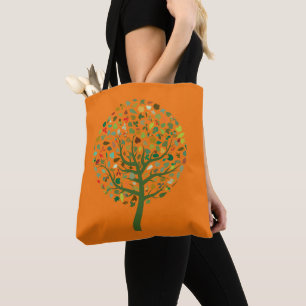 Tote Bag Environnement écologique de l'arbre vert