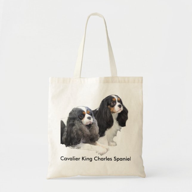 Tote Bag Épagneul cavalier du Roi Charles (Devant)
