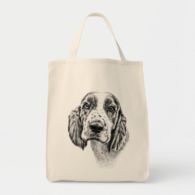 Tote Bag Épagneul de Bretagne (Devant)