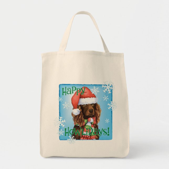 Tote Bag Épagneul heureux de Howliday Boykin (Devant)