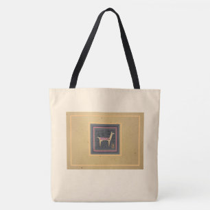 Tote Bag Épaule de polyester brossée à la luge épaisse