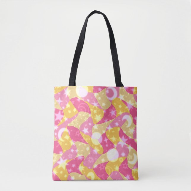 Tote Bag Éperviers de bonbons céleste (Devant)