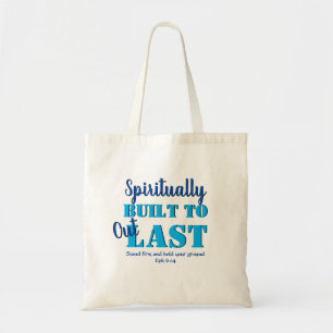 Tote Bag Éphésiens 6 SPIRITUELLEMENT CONSTRUIT POUR ÉCLATER