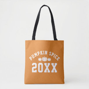 Tote Bag Épice citrouille 20XX année