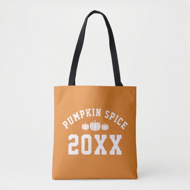 Tote Bag Épice citrouille 20XX année (Devant)