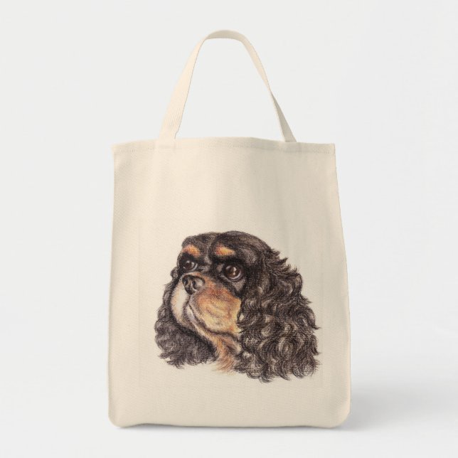 Tote Bag Épicerie Fourre-tout avec maximum le cavalier (Devant)