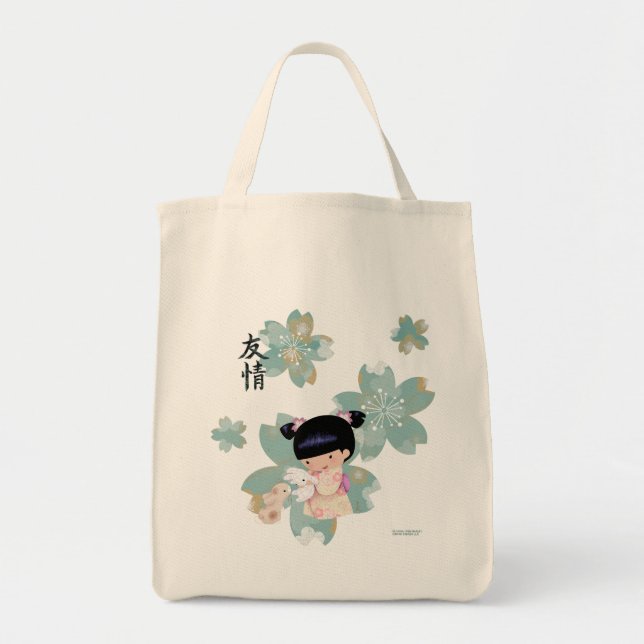 Tote Bag Épicerie Fourre-tout d'Akemi (Devant)