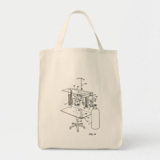 Tote Bag Épicerie Fourre-tout de machine d'anesthésie