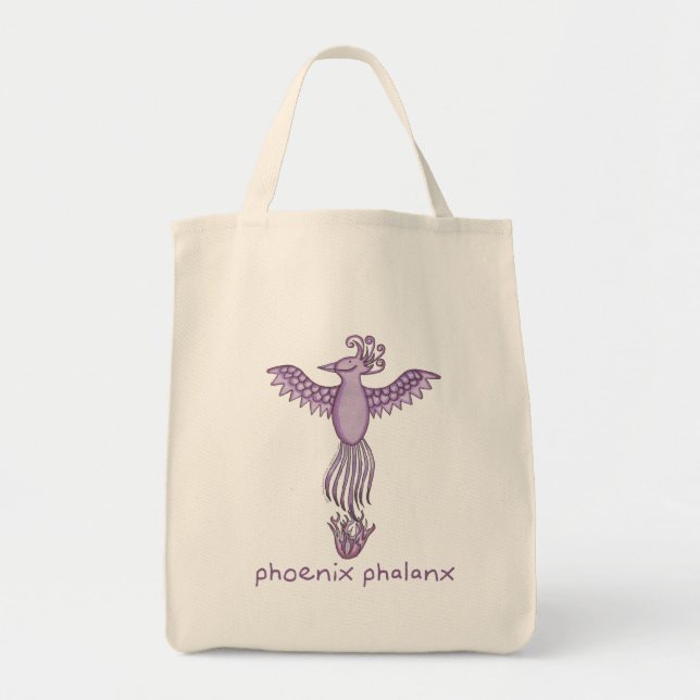 Tote Bag Épicerie Fourre-tout de phalange de Phoenix (Devant)
