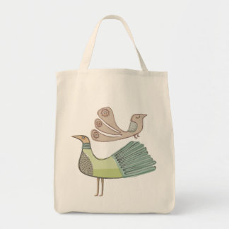 Tote Bag épicerie fourre-tout de quirkybirds