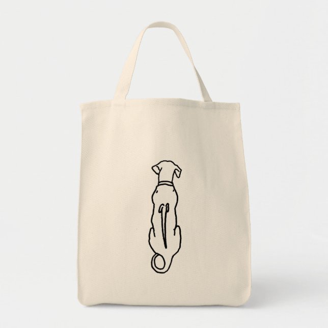 Tote Bag Épicerie fourre-tout de Rhodesian Ridgeback (Devant)