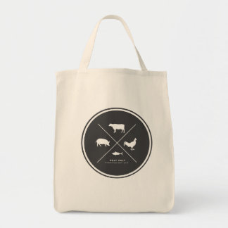 Tote Bag Épicerie Fourre-tout de viande seulement