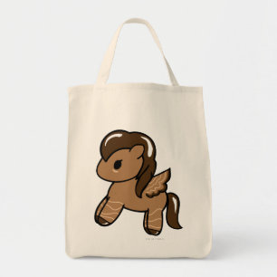 Tote Bag Épicerie Fourre-tout Dolce du poney de chocolat