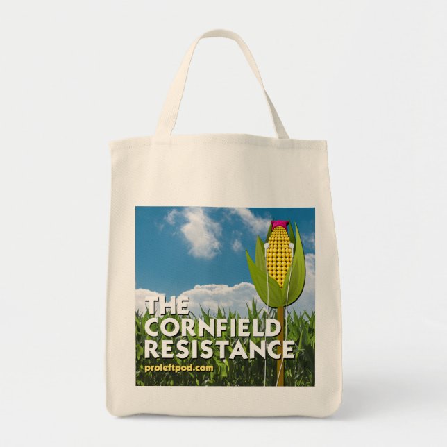 Tote Bag Épicerie Fourre-tout - la résistance de champ de (Devant)