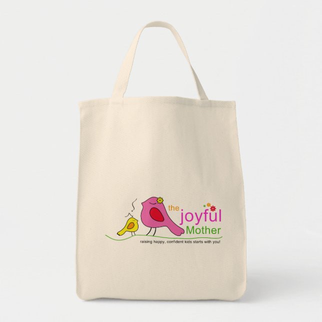 Tote Bag Épicerie joyeuse Fourre-tout de mère (Devant)