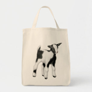 Tote Bag Épicerie mignonne Fourre-tout de chèvre de béb