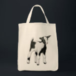 Tote Bag Épicerie mignonne Fourre-tout de chèvre de bébé<br><div class="desc">Conception originale de beaux-arts des chèvres de bébé sur un sac fourre-tout à qualité par le concepteur Carolyn McFann du studio de ronronnement de deux chats.
Voyez quelques uns de nos produits ci-dessous (clic à aller à ce produit) et visitez nos magasins très artistiques à :</div>