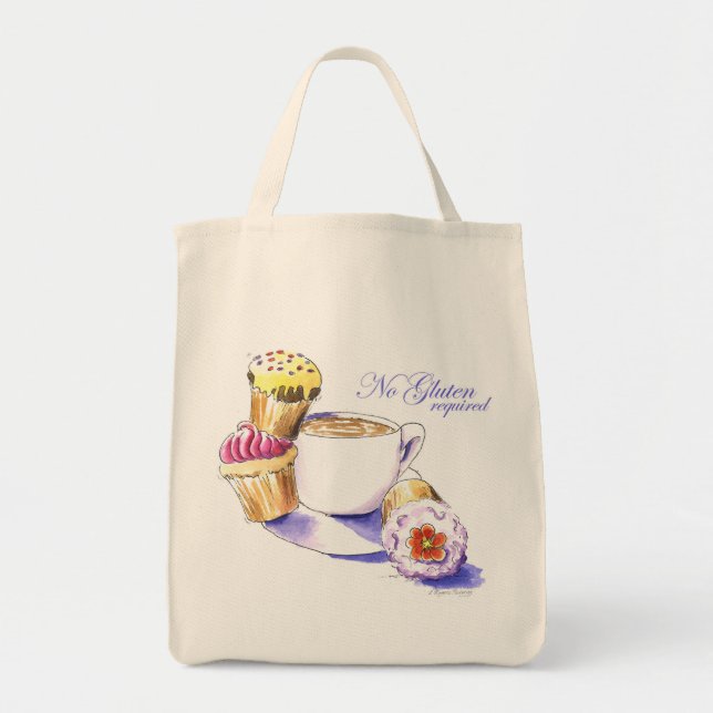 Tote Bag Épicerie organique Fourre-tout (Devant)