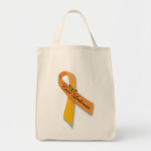 Tote Bag Épicerie organique Fourre-tout de ruban orange de