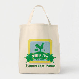 Tote Bag Épicerie réutilisable Fourre-tout de ferme de